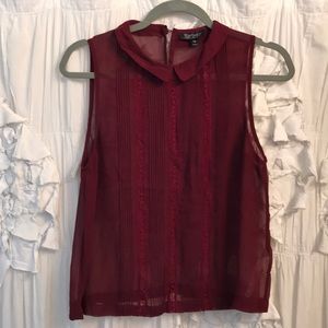 Maroon blouse